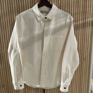 Everlane Canvas Organic Cotton Overshirt
